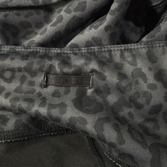 Athlux XX-Large Ankle Leggings Leopard Print Pockets Drawstring Elastic Waist - Picture 7 of 10